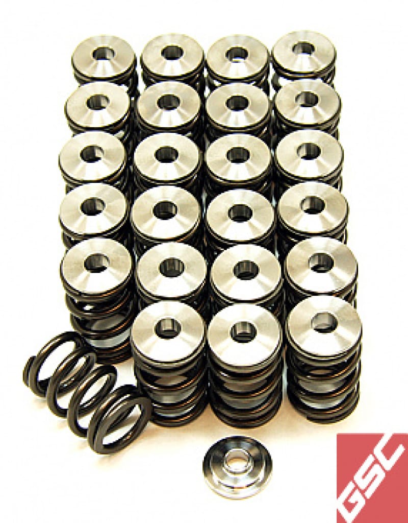 GSC Power Division — GSC P-D Subaru EZ36 Valve Spring Seat and Titanium Retainer Kit