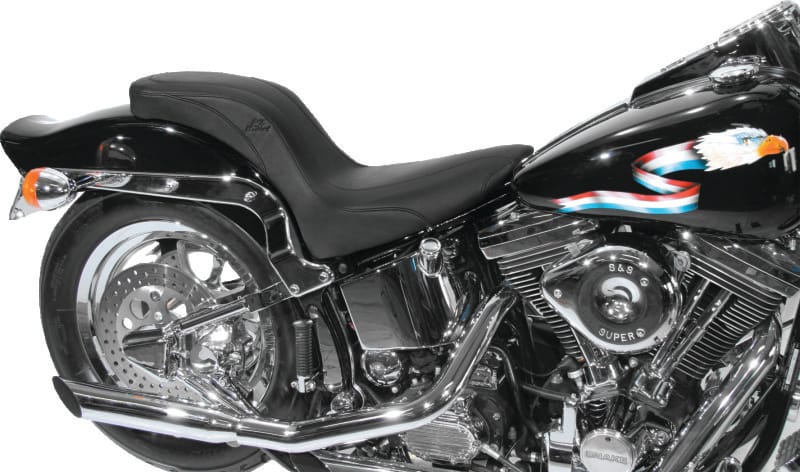 Mustang Motorcycle — Front Width: 12", Rear Width: 8", Smooth, 150mm