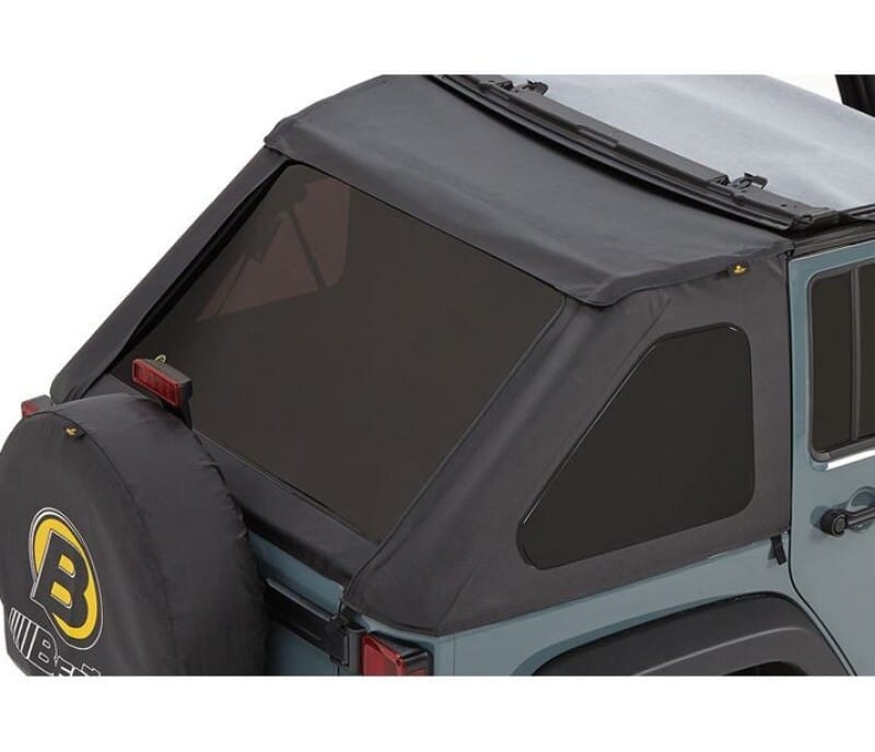 Bestop — Bestop 07-18 Jeep Wrangler JK 4-Door Window Set (Black Diamond)
Window Set