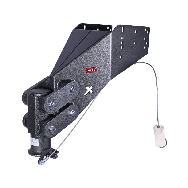 GEN-Y Hitch — Gen-Y Executive Torsion-Flex Auto Latch 5th Wheel to Gooseneck 2-5/16in Coupler (3.5K-5.5K PW)