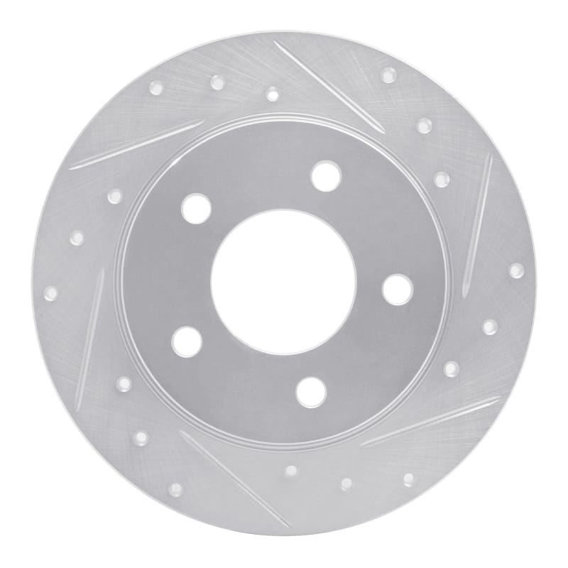 R1 Concepts — R1 04-13 Mazda 3 Rear Right Drilled & Slotted Silver Brake Rotor
R1 Brake Rotor Drill