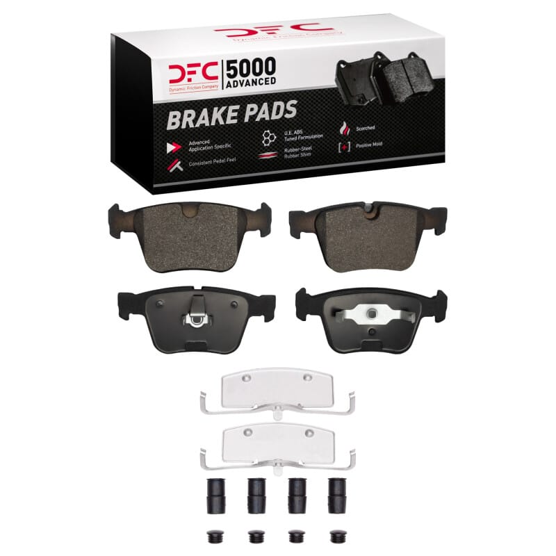 DFC — DFC 07-14 Mercedes-Benz R63 AMG Rear 5000 Advanced Low Metallic Brake Pads and Hardware Kit
DFC Brake Pad Set