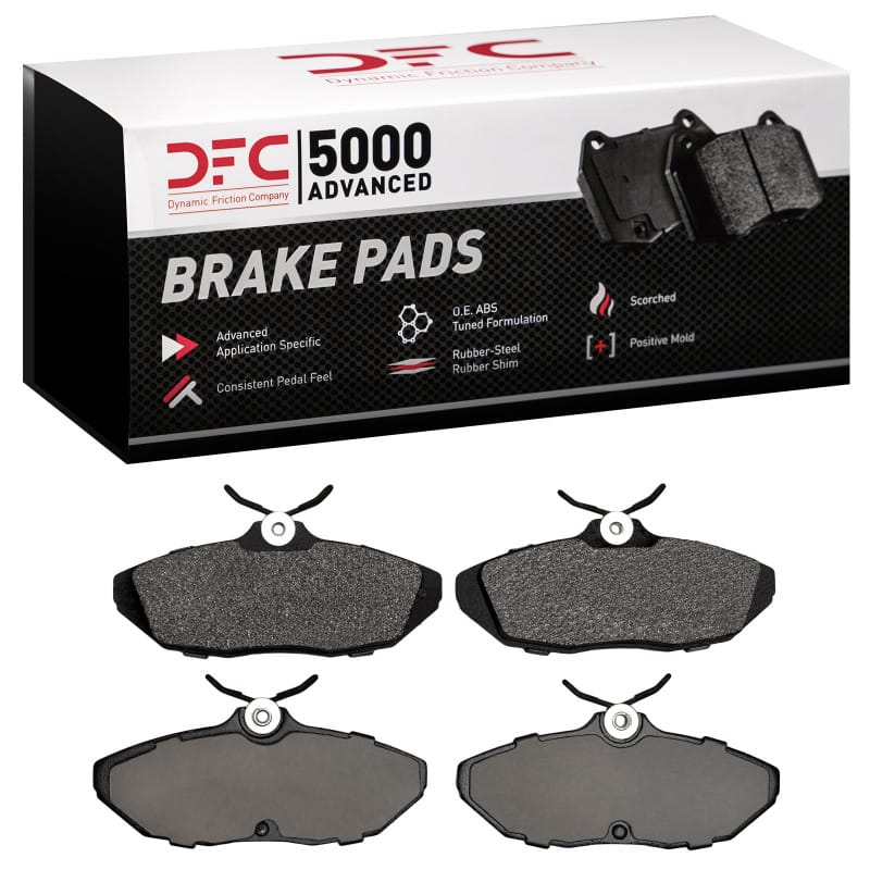 DFC — DFC 93-98 Ford Thunderbird Rear 5000 Advanced Semi Metallic Brake Pads
DFC Brake Pad Set