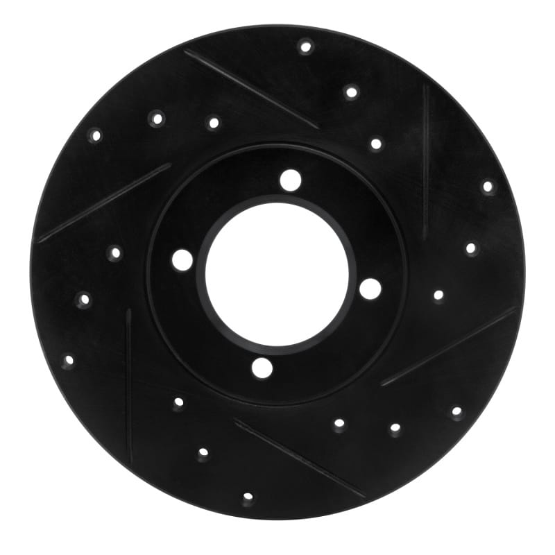 R1 Concepts — R1 76-81 Toyota Celica Front Right Drilled & Slotted Black Brake Rotor
R1 Brake Rotor Drill