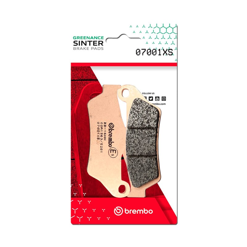 Brembo OE Powersports — Brembo OE 12-19 Aprilia SRV 850cc Sinter Brake Pad - Front