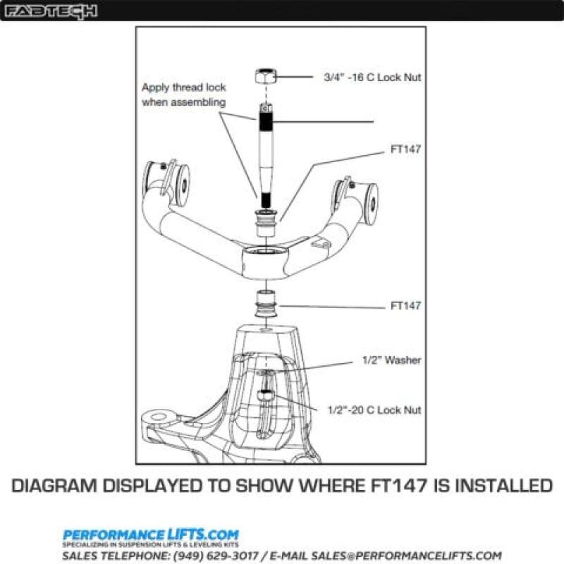 Fabtech — Fabtech HD Misalignment Spacer