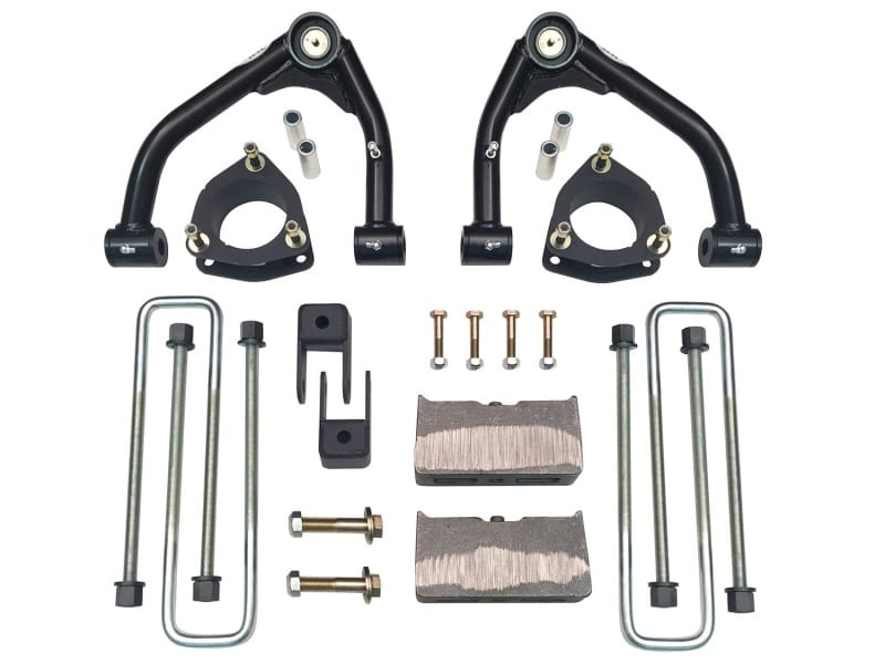 Tuff Country — Tuff Country 07-18 Chevy Silverado 1500 2wd 4in Lift Kit (w/1 Pc OE Cast Stl Up Arms No Shocks)
Complete Kit (w/o Sh