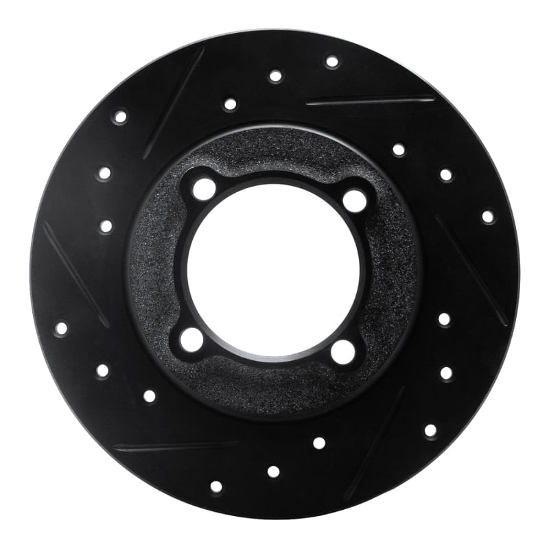 R1 Concepts — R1 88-93 Ford Festiva Front Left Drilled & Slotted Black Brake Rotor
R1 Brake Rotor Drill
