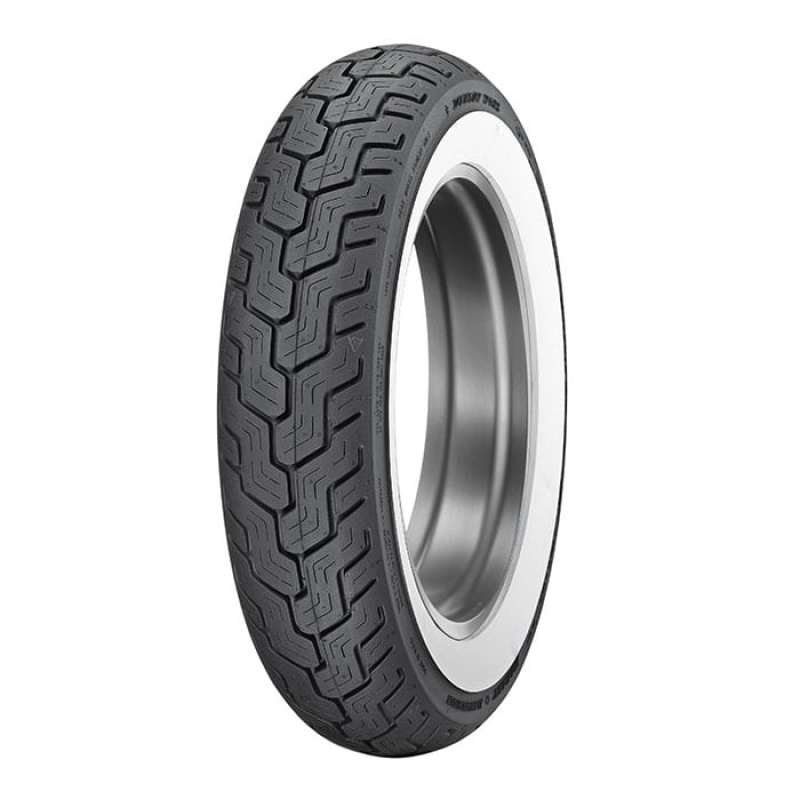 Dunlop — Dunlop D402 Rear Tire - MT90B16 M/C 74H TL - Wide Whitewall