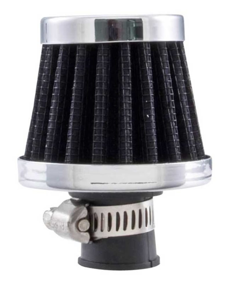 Spectre — Spectre Breather Filter 10mm Flange / 2in. OD / 1-3/4in. Height - Black
