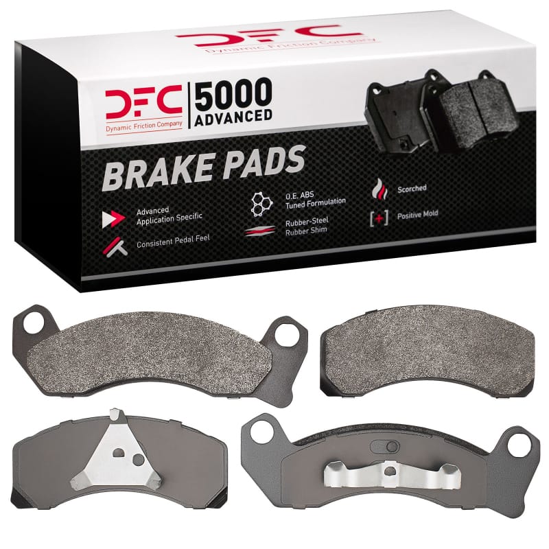 DFC — DFC 720094 Ford Crown Victoria Front 5000 Advanced Semi Metallic Brake Pads
DFC Brake Pad Set