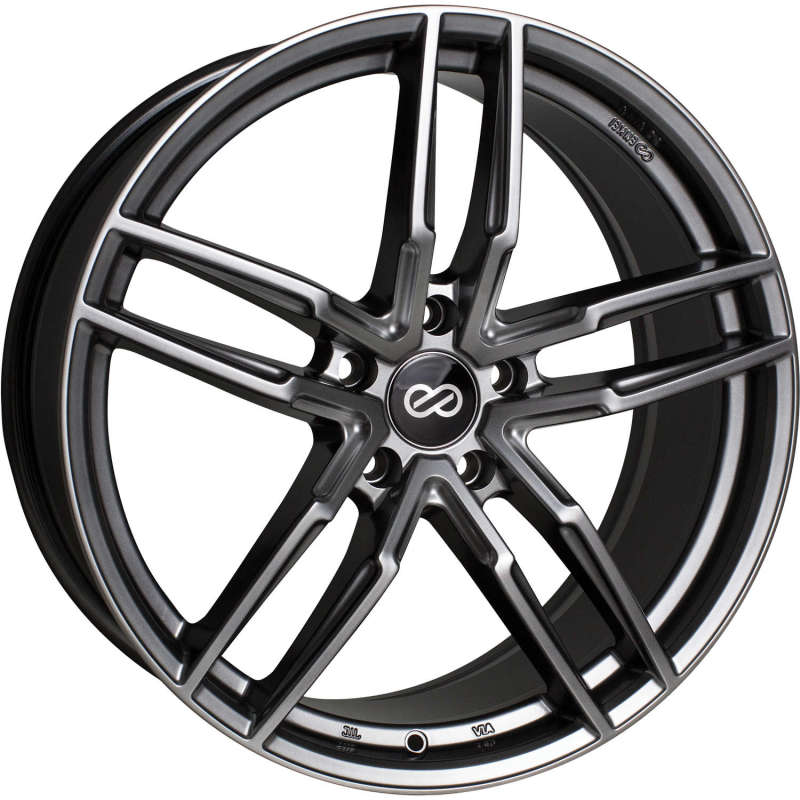 Enkei — Enkei SS05 20x8.5 5x120 40mm Offset 72.6mm Bore Hyper Grey Wheel