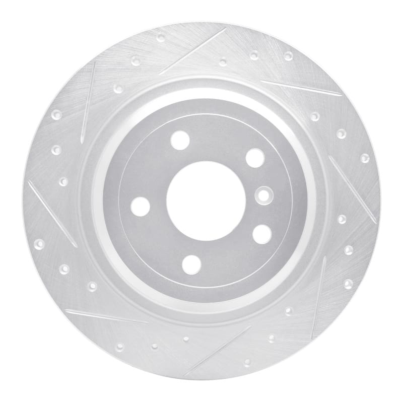 R1 Concepts — R1 12-18 Mercedes-Benz GLE300D Rear Left Drilled & Slotted Silver Brake Rotor
R1 Brake Rotor Drill