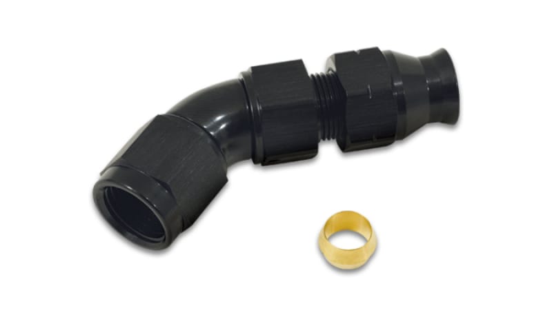 Vibrant — Vibrant 45 Degree 1/2in Tube to Female 8AN Adapter
-8ANFM-1/2"Tube45Deg