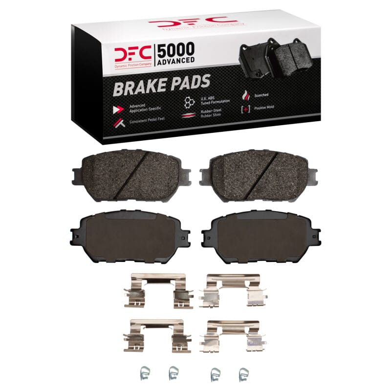 DFC — DFC 06-15 Lexus IS250 Front 5000 Advanced Ceramic Brake Pads and Hardware Kit
DFC Brake Pad Set