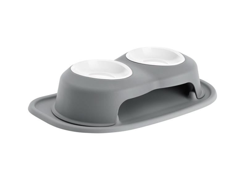 WeatherTech — WeatherTech Pet Feeding System Double High 16oz 4in. Poly Bowl - Dark Grey
Dog Bowl