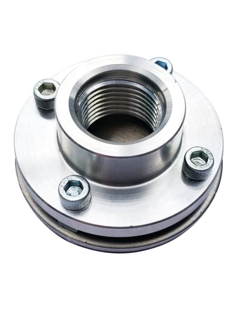 Moroso — Moroso -8An Female Non Weld-On Valve Cover Fitting w/Baffle