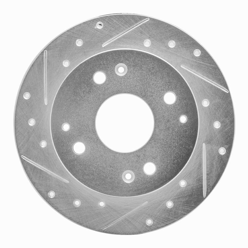 R1 Concepts — R1 95-98 Acura TL Rear Left Drilled & Slotted Silver Brake Rotor
R1 Brake Rotor Drill