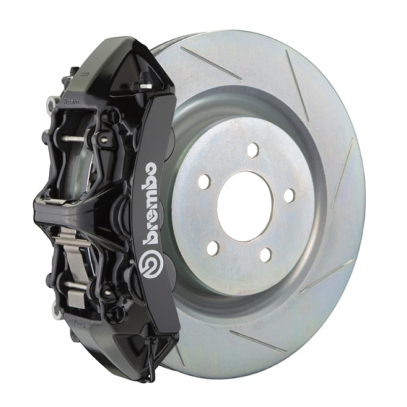 Brembo — Brembo 16+ Camaro LS/LT/SS Front GT BBK 6 Piston Cast 355x32 1pc Rotor Slotted Type1-Black