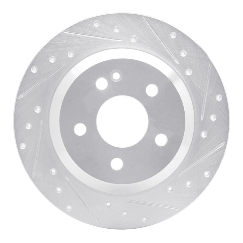 R1 Concepts — R1 16-23 Mercedes-Benz Viano (Mexico) Rear Right Drilled & Slotted Silver Brake Rotor
R1 Brake Rotor Drill
