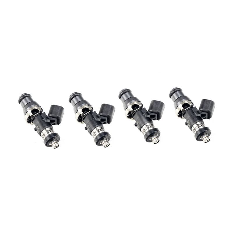 Injector Dynamics — Injector Dynamics ID1050X Injectors - 48mm Length - 14mm Top - Denso Lower Cushion (Set of 4)