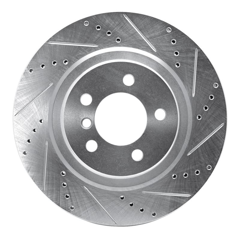 R1 Concepts — R1 06-09 Land Rover Range Rover Front Right Drilled & Slotted Silver Brake Rotor
R1 Brake Rotor Drill