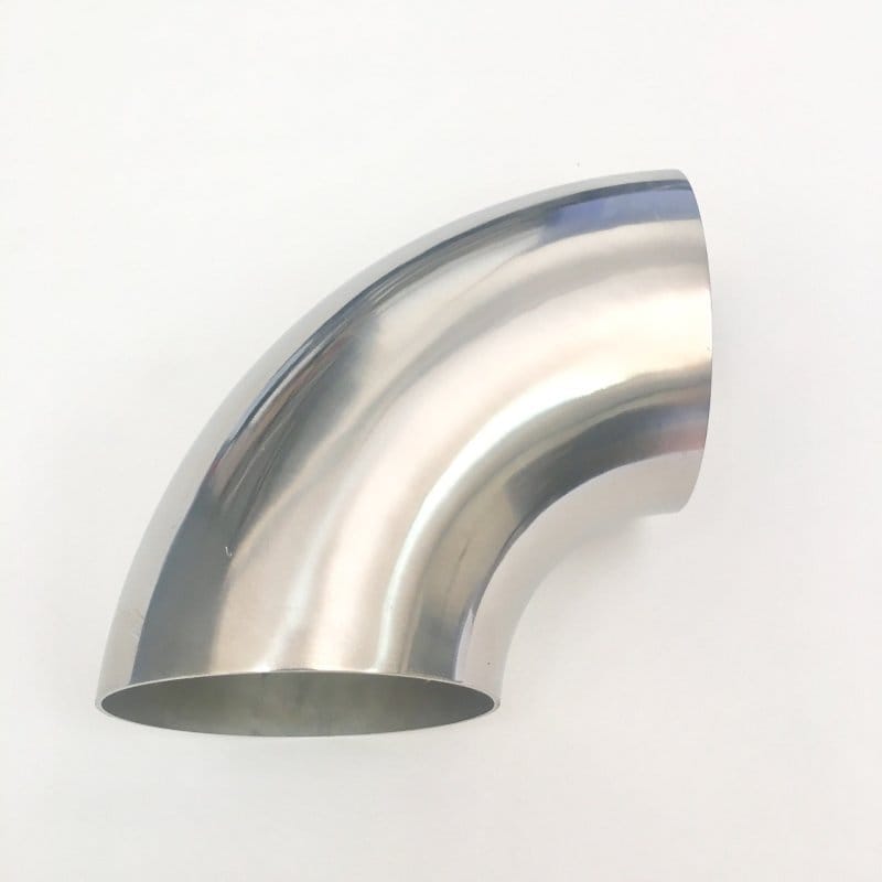 Ticon — Ticon Industries 1in Diameter 90 1D/1in CLR 1mm/.039in Wall Thickness Titanium Elbow