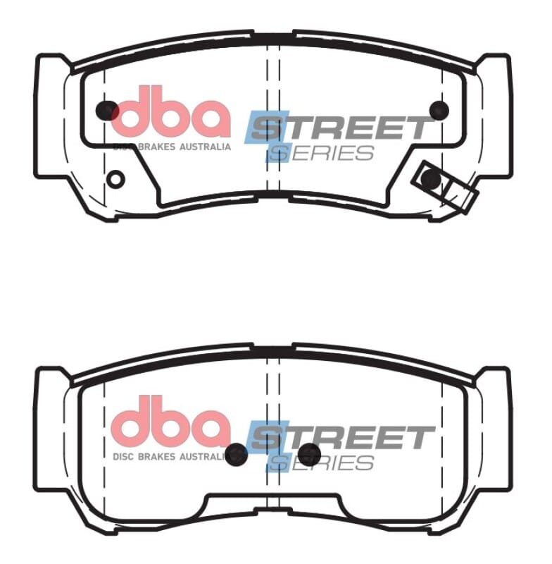 DBA — DBA 07-09 Hyundai Santa Fe Rear Street Series Brake Pads
Brake Pad
