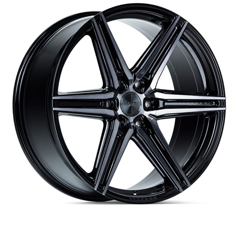Vossen — Vossen HF6-2 24x10 / 6x135 / ET25 / Deep Face / 87.1 - Tinted Gloss Black Wheel