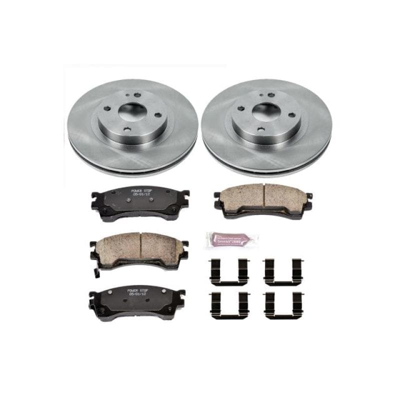 PowerStop — Power Stop 99-00 Mazda Protege Front Autospecialty Brake Kit