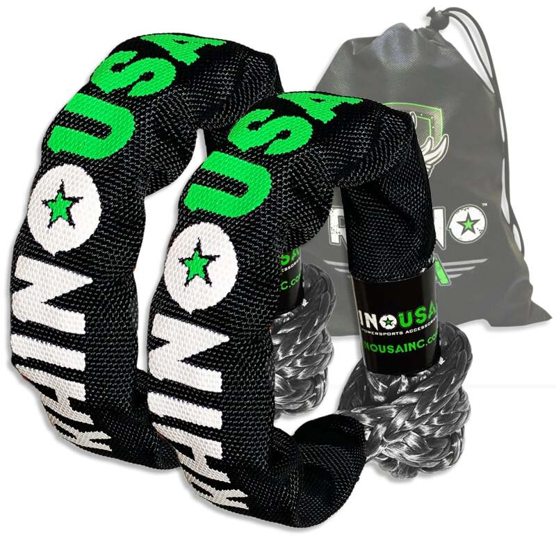 Rhino USA — Rhino USA Synthetic Soft Shackles Gray (2-Pack)
Winch Shackle