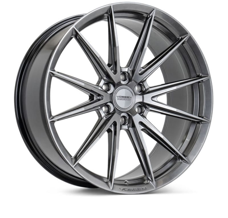 Vossen — Vossen HFX-2 22x10 / 6x135 / ET-18 / Super Deep Face / 87.1 - Hyper Gunmetal Wheel