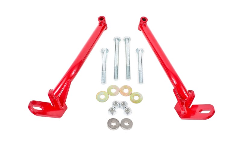 BMR Suspension — BMR 78-87 G-Body Control Arm Reinforcement Braces - Red