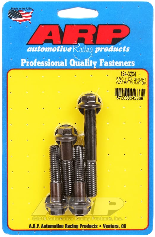 ARP — ARP SB Chevy Hex Short Water Pump Bolt Kit