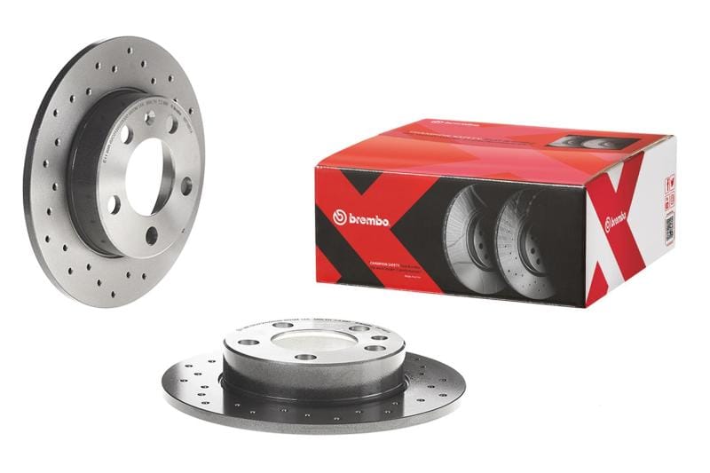 Brembo OE — Brembo 16-20 Subaru WRX/15-19 Legacy/Outback/2019 Crosstrek Rear Premium NAO Ceramic OE Equiv Pad