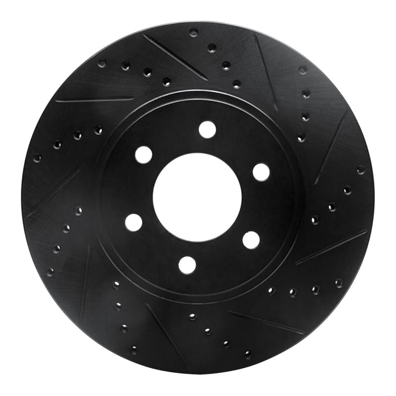 R1 Concepts — R1 03-03 Dodge Durango Front Right Drilled & Slotted Black Brake Rotor
R1 Brake Rotor Drill