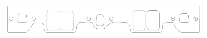 Cometic Gasket — Chevrolet Gen-1 Small Block V8 Intake Manifold Gasket Set