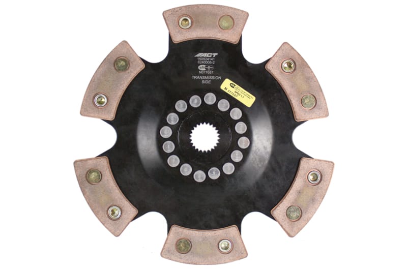 ACT — ACT 2015 Ford Focus 6 Pad Rigid Race Disc
Clutch Disc