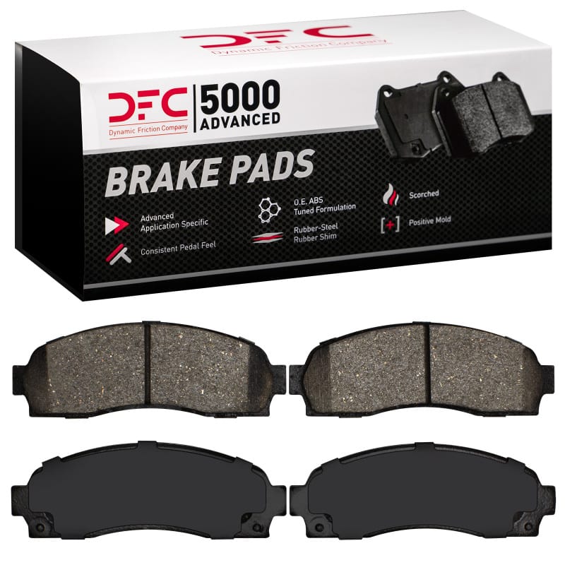 DFC — DFC 02-12 Chevrolet Equinox Front 5000 Advanced Ceramic Brake Pads
DFC Brake Pad Set