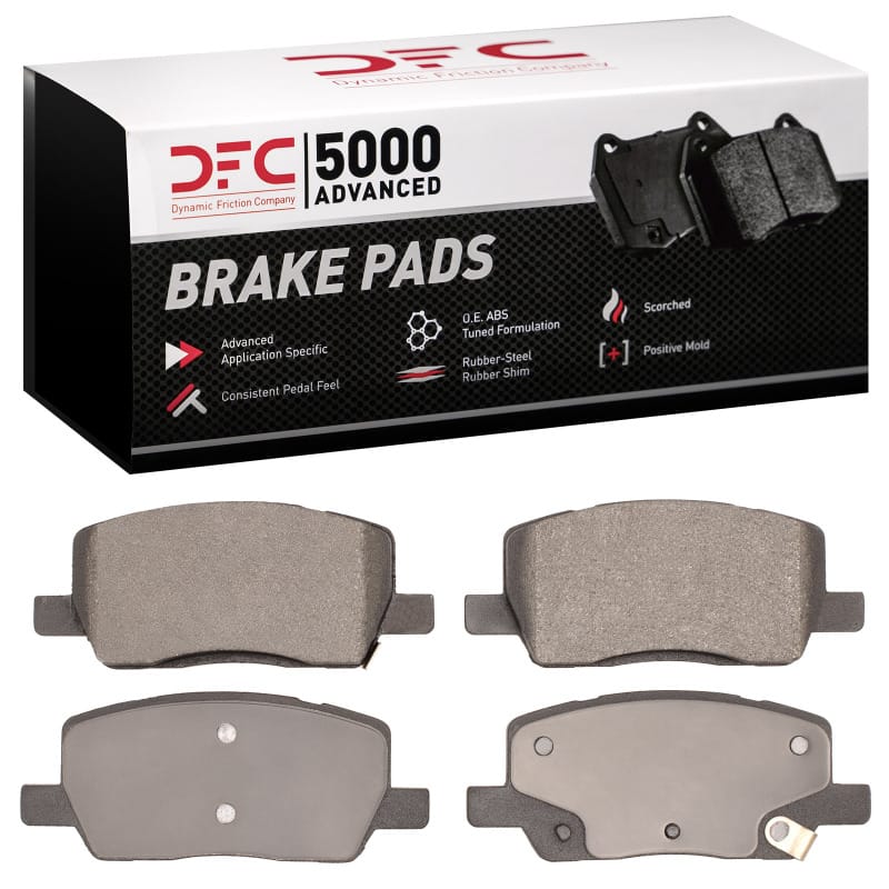 DFC — DFC 17-25 Tesla Model X Rear 5000 Advanced Low Metallic Brake Pads