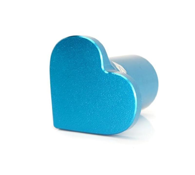 NRG — NRG Heart Shape Drift Button Nissan S13/S14/S15 - Blue