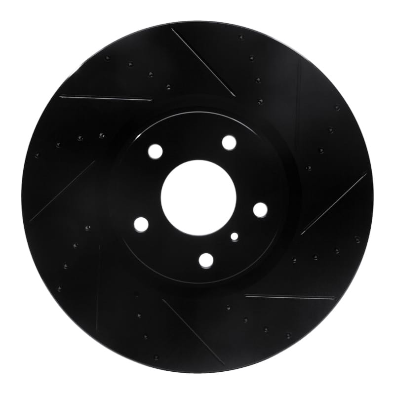 R1 Concepts — R1 07-15 Infiniti G35 Front Right Drilled & Slotted Black Brake Rotor
R1 Brake Rotor Drill