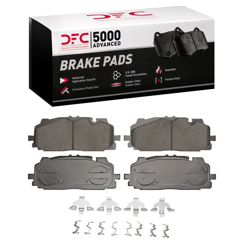 DFC — DFC 17-17 Audi Q7 Front 5000 Advanced Ceramic Brake Pads and Hardware Kit