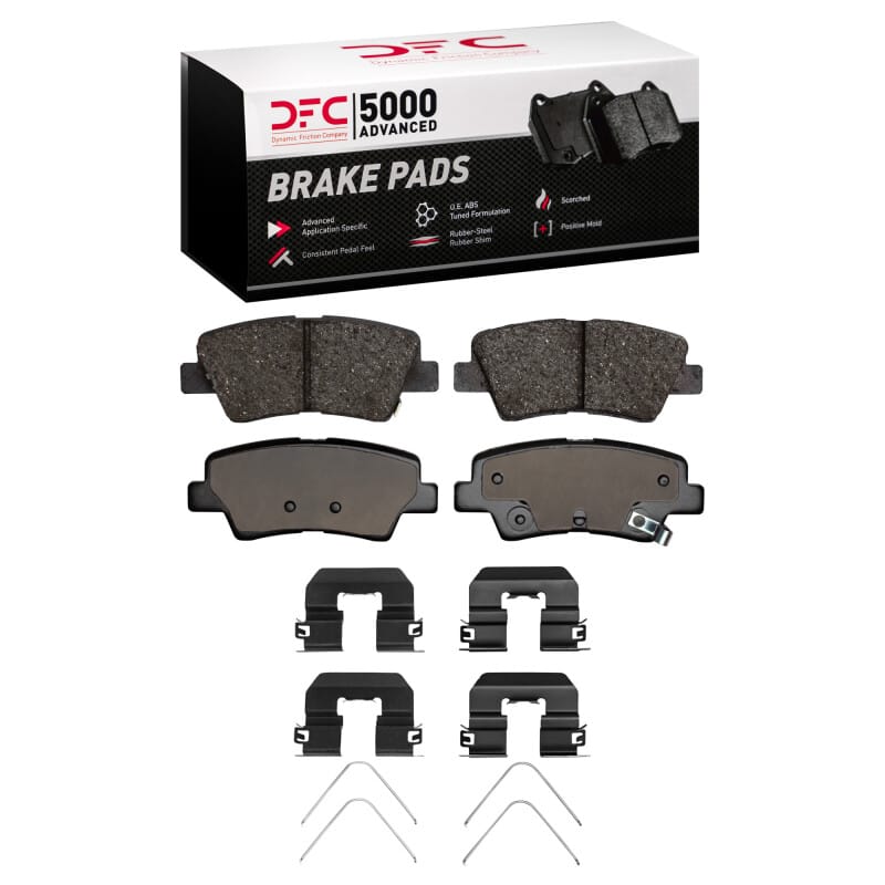DFC — DFC 17-25 Hyundai Nexo Rear 5000 Advanced Ceramic Brake Pads and Hardware Kit
DFC Brake Pad Set