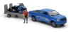 New Ray Toys — New Ray Toys Pickup with Polaris Switchback Snowmobile and Figurine Set/ Scale - 1:18
