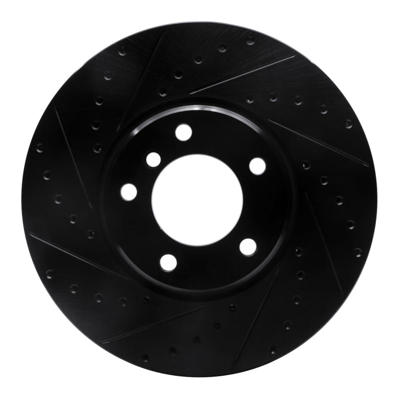 R1 Concepts — R1 95-01 BMW 750IL Front Left Drilled & Slotted Black Brake Rotor
R1 Brake Rotor Drill