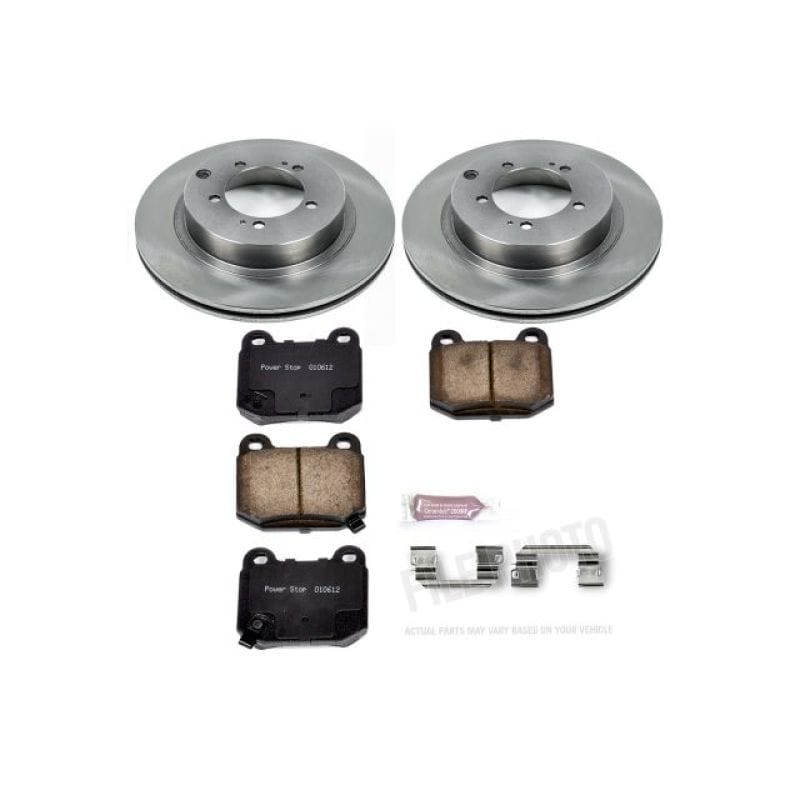 PowerStop — Power Stop 03-06 Mitsubishi Lancer Rear Autospecialty Brake Kit