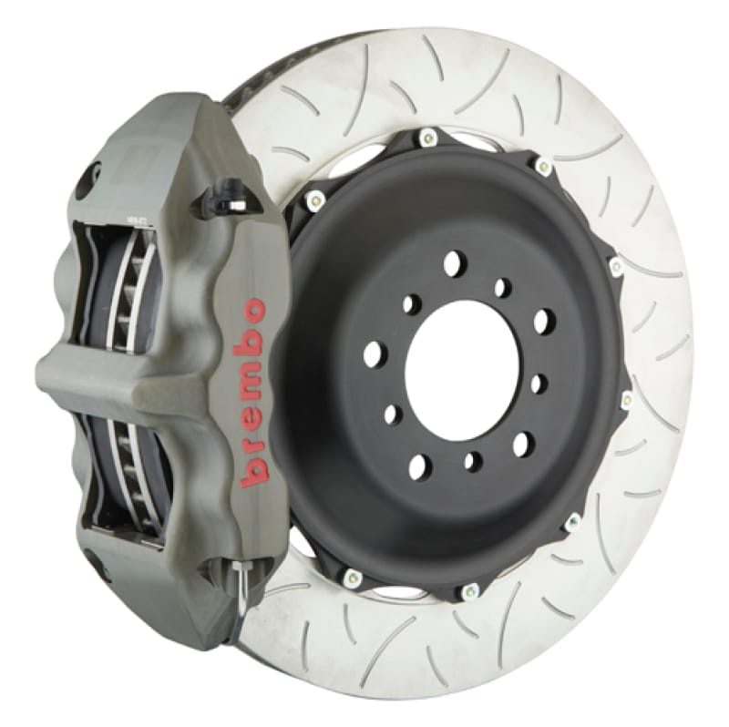 Brembo — Brembo 08-14 Subaru WRX STi (GR/ GV) PISTA Front Race BBK 2pc 355x35x53a 2pc Rotor T3