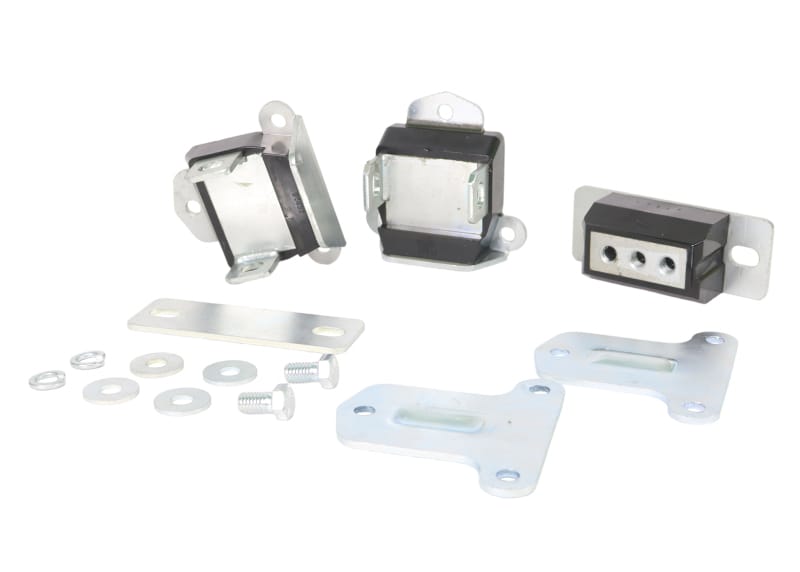 Whiteline — Whiteline 1963-1982 Chevrolet Corvette Complete Engine and Transmission Mount Set
Bushing Kit