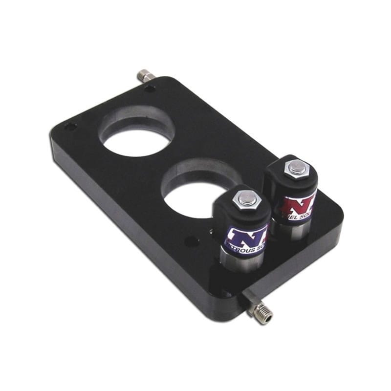 Nitrous Express — Nitrous Express Ford Mustang 4.6L 3V Nitrous Plate Conversion w/Integrated Solenoids
Injector Plate
N2OPlate
